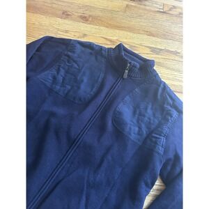 Orvis Mens Ultimate Foul Weather Wool Jacket Navy Size Large Commando Fisherman